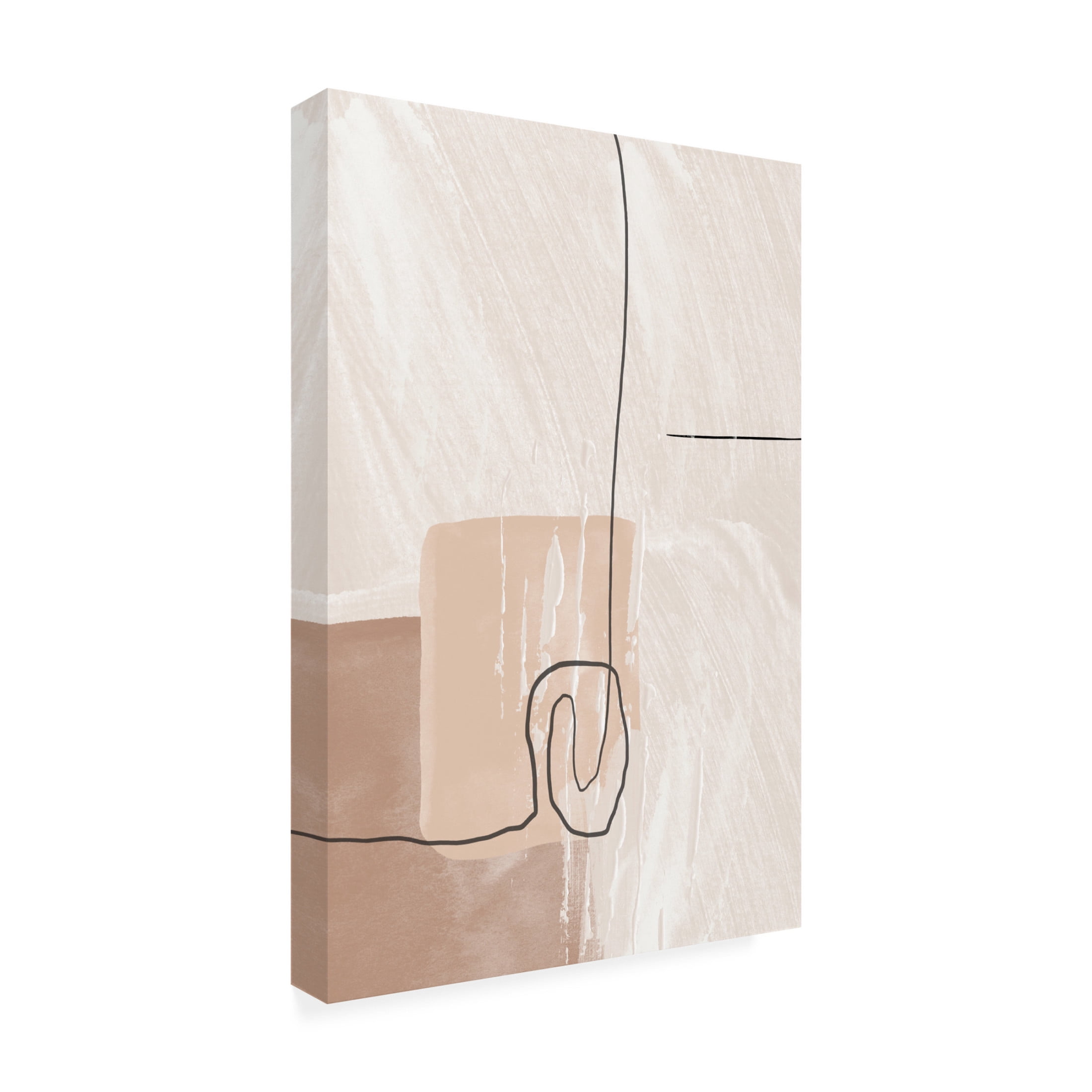 Trademark Fine Art Sally Ann Moss Creamy 1 Canvas Wall Art