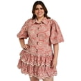 thumbnail image 4 of Vestido de algodón Tallas Extras L'ATISTE 296 rosa 42, 4 of 7