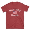 thumbnail image 1 of Belle Chasse Louisiana Patriot Men's Cotton T-Shirt, 1 of 1
