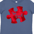 thumbnail image 4 of Inktastic Autism Awareness Be Kind Red Puzzle Piece Boys or Girls Toddler T-Shirt, 4 of 5