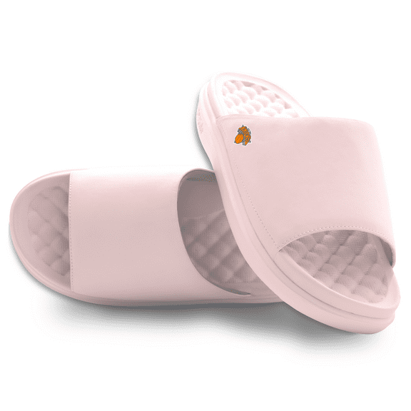 Unisex ISlide Pink New York Knicks Minimalistic Motive Slide Sandals