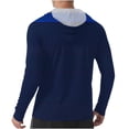 thumbnail image 5 of FAHUOMU Mens UPF 50+ Sun Hoodie Long Sleeve Fishing Shirt Loose Fit Swim Lightweight Qucik Dry Rash Guard SPF UV Hiking Shirts, 5 of 6