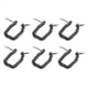 thumbnail image 1 of 6piezas 9.3 Pulgada Negro RJ9 Cable Cordon de Bobina del Modem del Telefono, 1 of 5