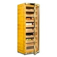 thumbnail image 3 of Raching MON3800A Climate Control Gold Burl 1800-Cigar Electric Humidor with Ammonia Removal, 3 of 9
