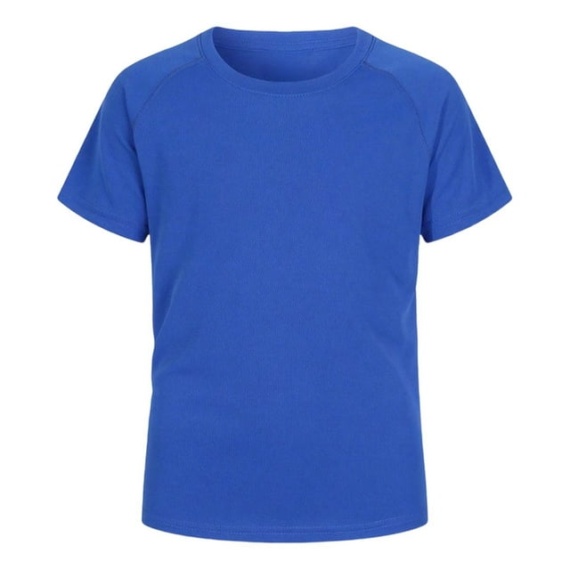 TIEVOSA Boys Rash Guard Swim Shirt Short Sleeve Swimwear Youth Rashguard Water Shirt Shirt 3-13 Years Old