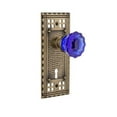 thumbnail image 2 of Nostalgic Warehouse Cracrc_Sd_Kh Craftsman Solid Brass Rose Single Dummy Door Knob -, 2 of 5