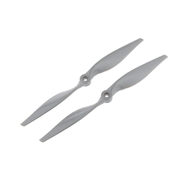 2 Piezas RC Modelo Eléctrico R / C Hobby Helicopter Propeller Compuesto Prop CW 8x6 Yotijar hélice rc