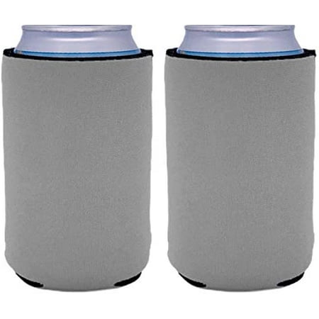 

Blank Neoprene Collapsible Can Coolie (2 Pack Gray)