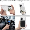 thumbnail image 5 of Christmas Transparent Magnetic Case for iPhone XR 6.1", Built-in Magnets Compatible with MagSafe, Aesthetics Pattern PC+TPU Protective Shockproof Bumper Girls Cover, Tree, 5 of 6