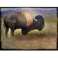 thumbnail image 2 of Art.com Bison Portrait II Stretched Canvas Print Wall Art by Chris Vest, 24" x 18", 2 of 4
