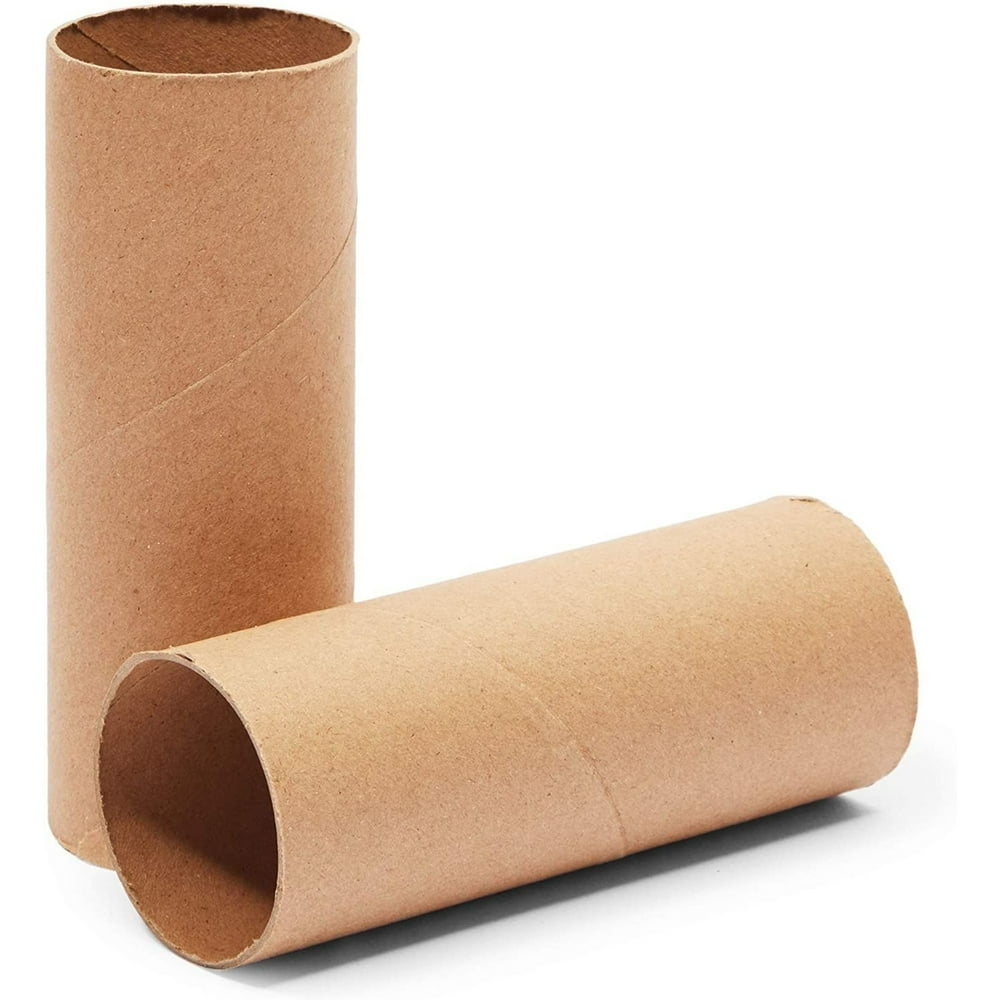 36 Pack Brown Cardboard Rolls for DIY Crafts, Empty Toilet Paper Towel
