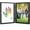 Black, variant on DIY Handprint Photo Frame, Double Hinged Wooden Family Memory Keepsake, Magnetic Acrylic Paint Kit for Couple Pet Home Table Wall Decor
