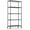 Black, variant on 5-Tier Wire Storage Shelves,1250 Lbs Loading Capacity,29.92" W x 13.98" D x 61.02" H,Black