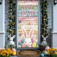 thumbnail image 5 of Easter Door Curtain 70x35 Inch, Vibrant Multicolor Easter Door Decorations with Bunnies & Eggs, Polyester Spring Party Decor for Home Door Classroom Office, 5 of 5