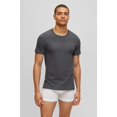 thumbnail image 2 of Camiseta BOSS de punto de algodón con cuello redondo para hombre, paquete de 3, 2 of 2