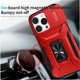 thumbnail image 4 of Funda para GANGXUN iPhone 16 Pro Max - Soporte metálico, Función magnética, Rojo, 4 of 5