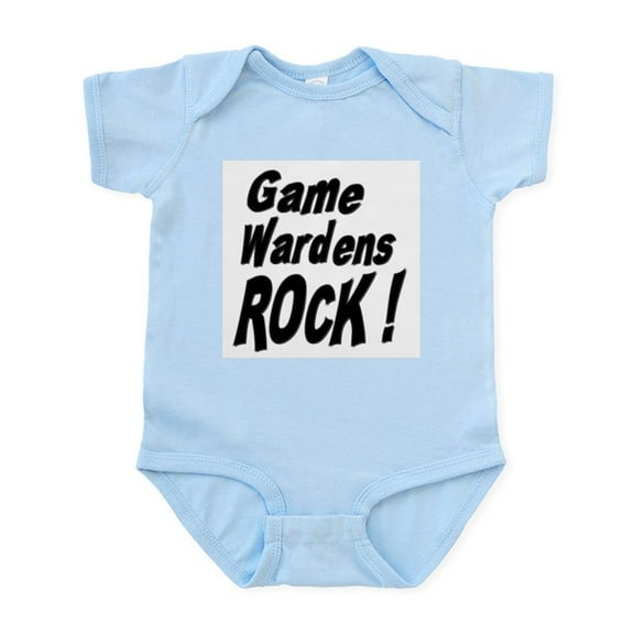 CafePress - Game Wardens Rock ! Infant Bodysuit - Baby Light Bodysuit, Size Newborn - 24 Months