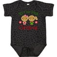 thumbnail image 3 of Inktastic Twins 1st Christmas Gingerbread Girls Girls Baby Bodysuit, 3 of 5