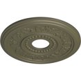 thumbnail image 3 of Ekena Millwork 16 1/8"OD x 3 1/2"ID x 7/8"P Genevieve Ceiling Medallion (Fits Canopies up to 3 1/2"), Hand-Painted Spartan Stone, 3 of 6