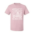 thumbnail image 2 of Wild Bobby, 1901 Widow Makers Skeleton Motorcycle Cars and Trucks Men's Graphic T-Shirt, Light Pink, 5XL, 2 of 3
