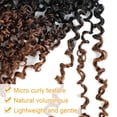 thumbnail image 5 of 8 Pack Yanky Twist Crochet Hair for Women Pre-looped,8 Inch Twist Hair Bohemian Passion Twist Crochet Hair Boho Crochet Braids Synthetic (Dark Brown), 5 of 6