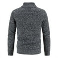thumbnail image 4 of Mens Sweater, Casual Cardigan Full Zip Knitted Sweater Jacket With Pockets, Autumn Winter Warm Outerwear, Daily Casual Wear, Soft Fabric, Practical Men's Clothing, 4 of 4