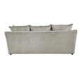 thumbnail image 4 of New Classic Furniture Sylvie Polyester Upholstered Sofa in Light Gray, 4 of 6