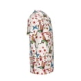 thumbnail image 6 of Fuzoiu Watercolor Floral With Butterflies Print Boys' Casual T-Shirt,Crewneck Undershirts,Boys Athletic Shirt,Short Sleeve T-Shirts for Outdoor Play, 6 of 7