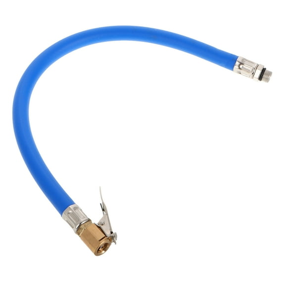 SWETRACE Self-Locking Tire Inflator Hose 1Pcs Blue for Bike and Motorcycle Air Hose Attachments