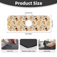 thumbnail image 2 of Pofeuu Summer Travel Print Splash Guard for Sink Faucet Sink Gadgets-Splash Guard Behind Faucet Drip Catcher for Kitchen, Bathroom,Sink Mat, 2 of 7