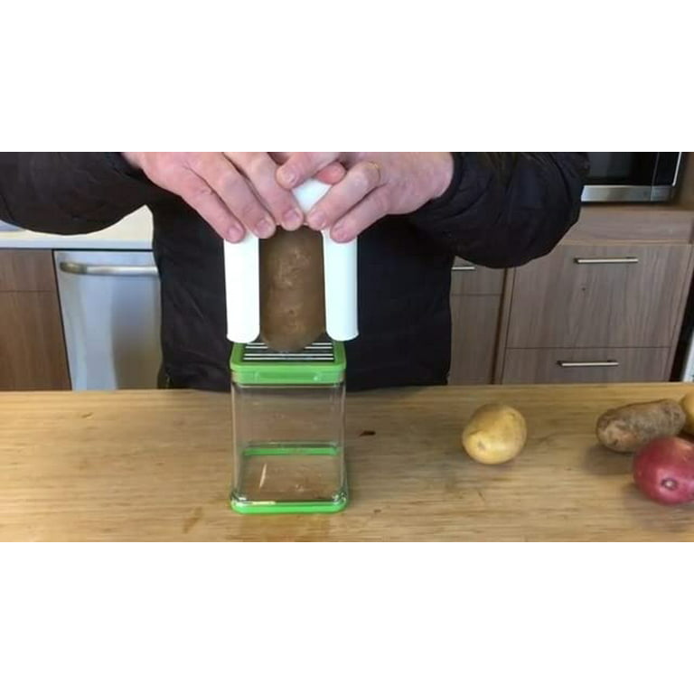 How-To Use the Progressive Tower French Fry/ Vegetable Cutter 