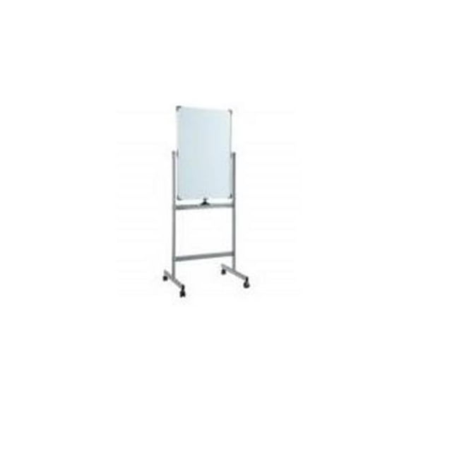 Lorell LLR52567 Chevalet Vertical Magnétique pour Tableau Blanc 36 Po, Blanc