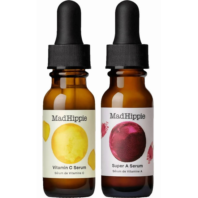 Skincare Mad Hippie Day and Night, paquete doble de 15 ml, tamaño de viaje