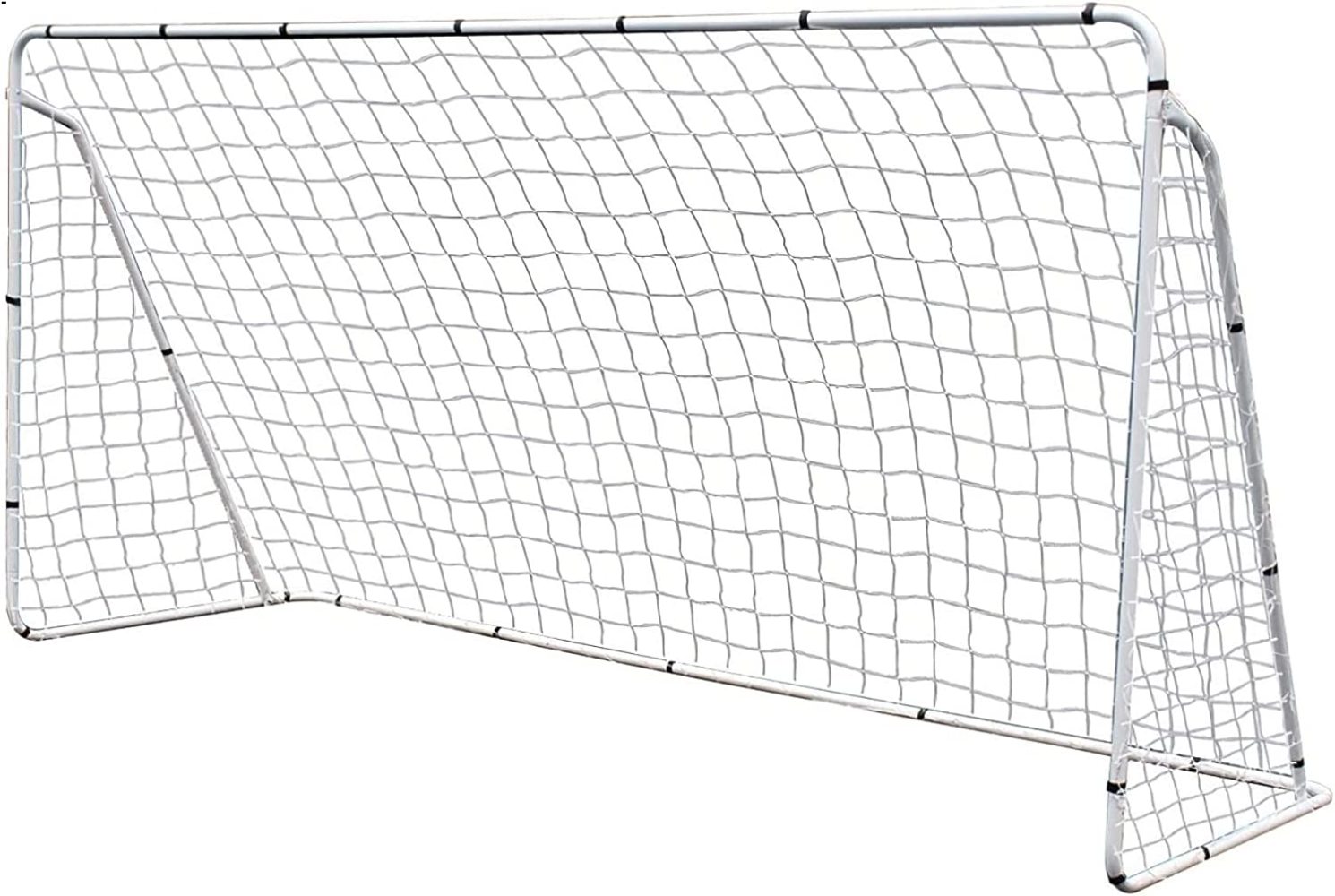 BalyFovin 12x6 Portable Soccer Goal for Backyard Kids Adults Soccer Net