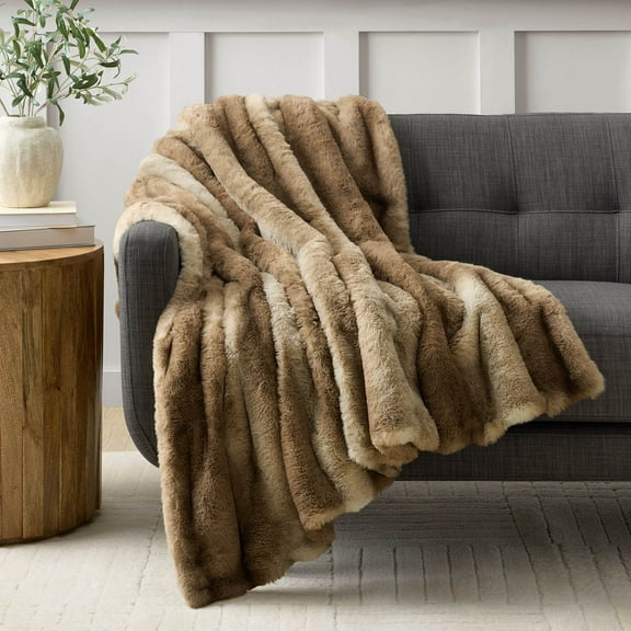 Member's Mark Luxury Faux Fur Throw, 60"x70"