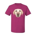 thumbnail image 2 of Wild Bobby, Golden Retriever Cute Gift, Dog Lover, Men Graphic Tee, Fuschia, 5X-Large, 2 of 4