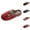 Red, variant on Slippers for Women 2025 Fall Winter Warm Cozy Fleece Lined Slip On Slides Indoor Outdoor House Slippers