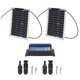 thumbnail image 2 of Panel Solar portátil Ticfox 15W monocristalino impermeable para Motor de coche al aire libre + controlador 10A, 2 of 14
