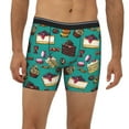thumbnail image 2 of Men'S Boxer Briefs, Cute Cake Soft And Breathable Mens Underwear Boxer Briefs With Widen Waist, 2 of 2