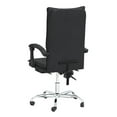 thumbnail image 5 of Reclining Office Chair Black Faux Leather - Adjustable Height Swivel Ergonomic Desk Chair for Home Office, Modern Executive Computer Chair, 5 of 9