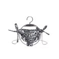 thumbnail image 1 of Bolso Hobo Cgtredaw Embrague Bandolera para Mujer Cuero PU Leopardo Correa Ajustable, 1 of 9