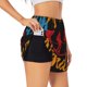 thumbnail image 1 of Balery Not All Who Wander Are Lost Hiking Pantalones cortos deportivos para mujer con forro y dos bolsillos, elásticos, para entrenamiento, gimnasio, yoga-XX-Large, 1 of 7