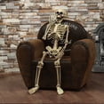 thumbnail image 2 of Halloween Horror Costume Simulation Skeleton Trick Props Bar Decoration, 2 of 4