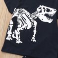 thumbnail image 4 of Toddler Baby Boy Summer Clothes Kids Boys Short Sleeve Dinosaur T Shirts Tops Shorts Outfits Clothes Set, 4 of 6