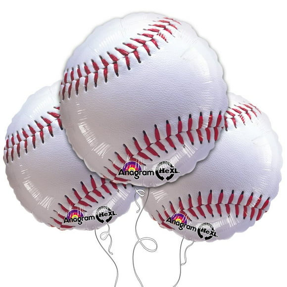 Anagram Baseball 18" Mylar Balloon (3)