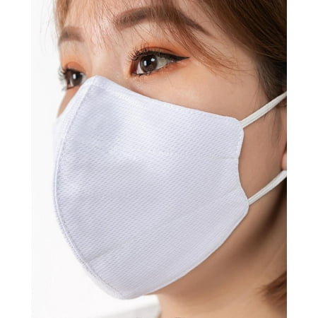 Pack of 5 Reusable Face Covering Mask Washable Cover One Size Unisex