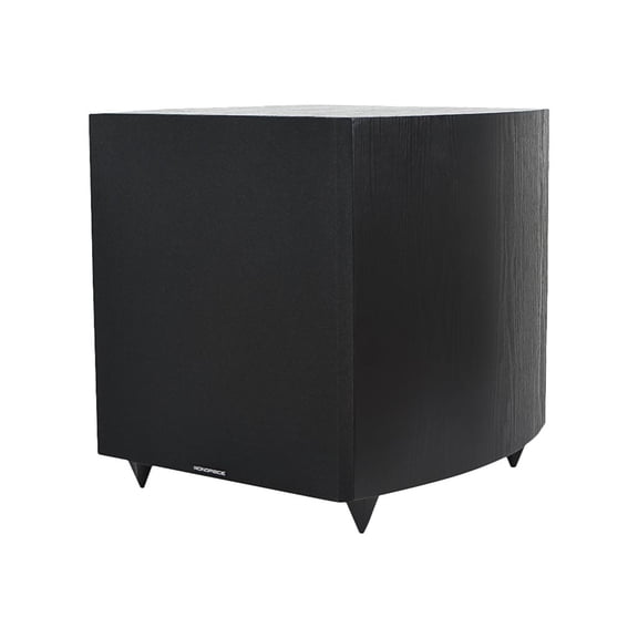 Monoprice MSUB-122BL - Caisson de Basses - 150 Watts - 12 Pouces - Noir (Couleur grille - Noir)