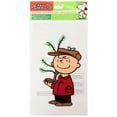 thumbnail image 6 of Northlight Peanuts Charlie Brown with Iconic Tree Double Sided Christmas Window Cling Decoration, 6 of 6