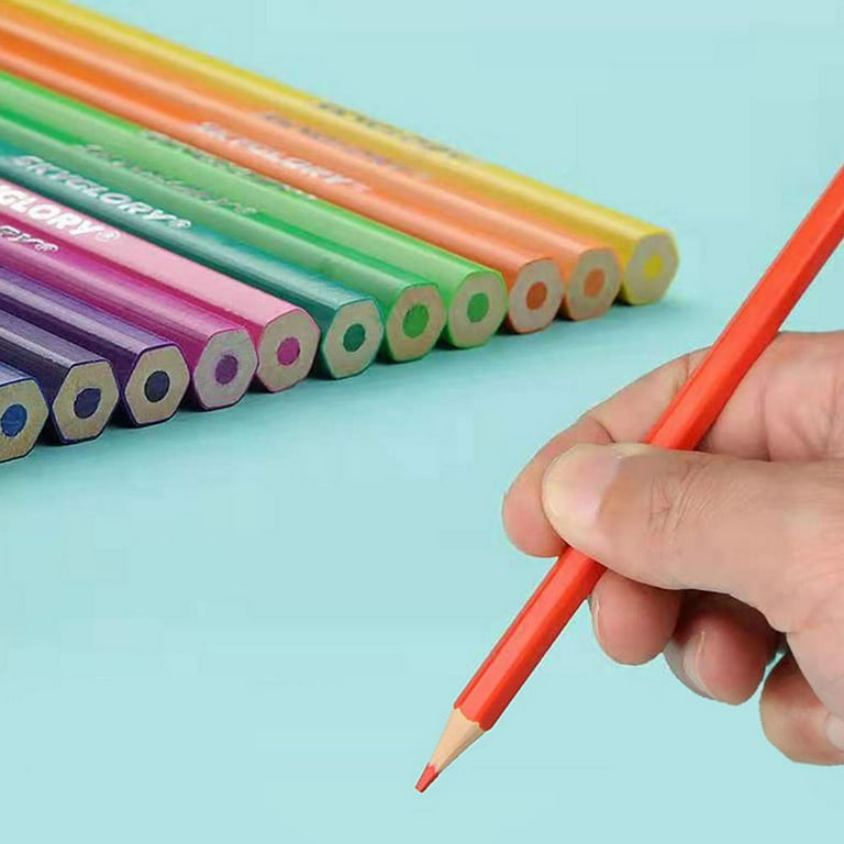  24 Pieces Coastal Colors Pencils for Kids Cute