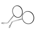 thumbnail image 1 of Round Motorcycle Mirror,1 Pair 8mm Right Motorcycle Rear View Mirror Motorcycle Rearview Mirror Breakthrough Technology, 1 of 5